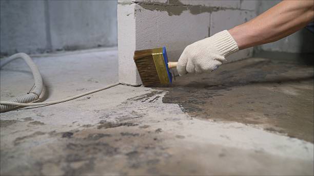 Crawl space vapor barrier installation in Greens Fork, IN